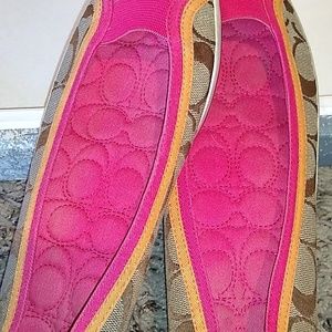 Coach flats
